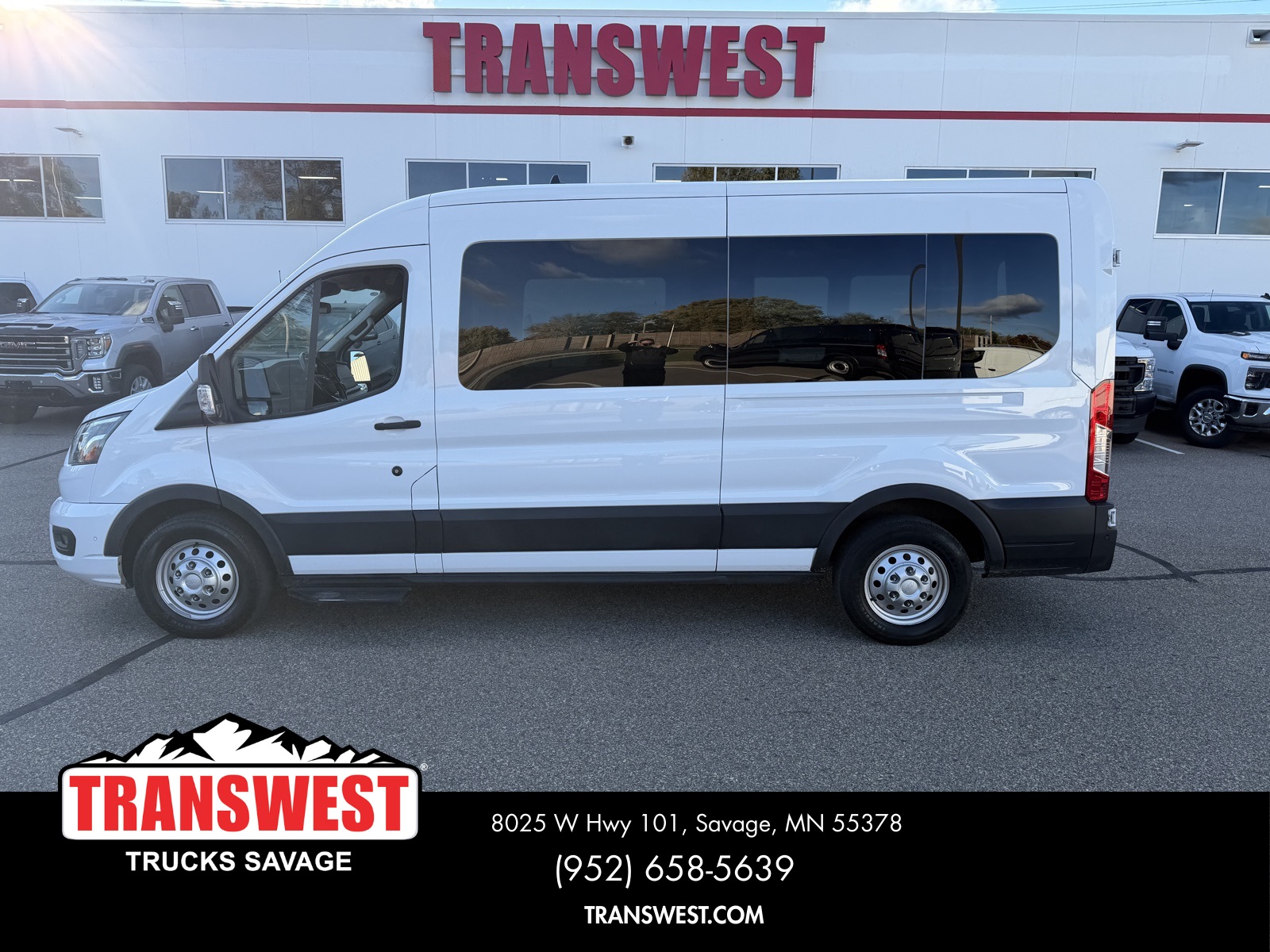 Used 2023 Ford Transit Passenger Van XLT with VIN 1FBAX9C83PKB98940 for sale in Minneapolis, Minnesota