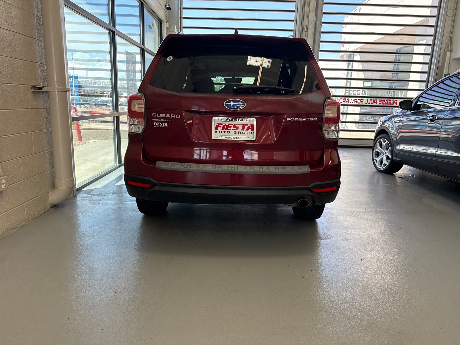 Used 2018 RED Subaru Limited image 5