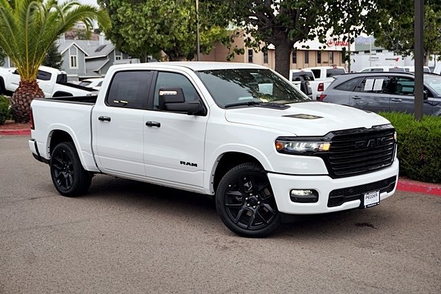 New 2026 Bright White Clear-Coat Exterior Paint RAM Laramie image 3
