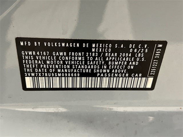 2025 Volkswagen Jetta 1.5T SE photo 21
