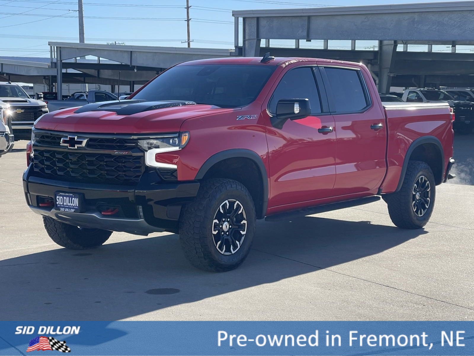 Pre-Owned 2022 Chevrolet Silverado 1500 ZR2 Crew Cab in Lincoln 