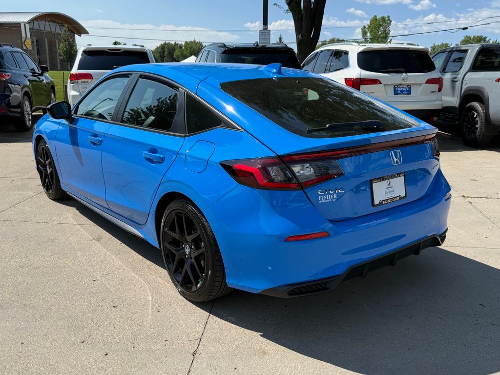 Certified Used 2025 Boost Blue Pearl Honda Sport image 3