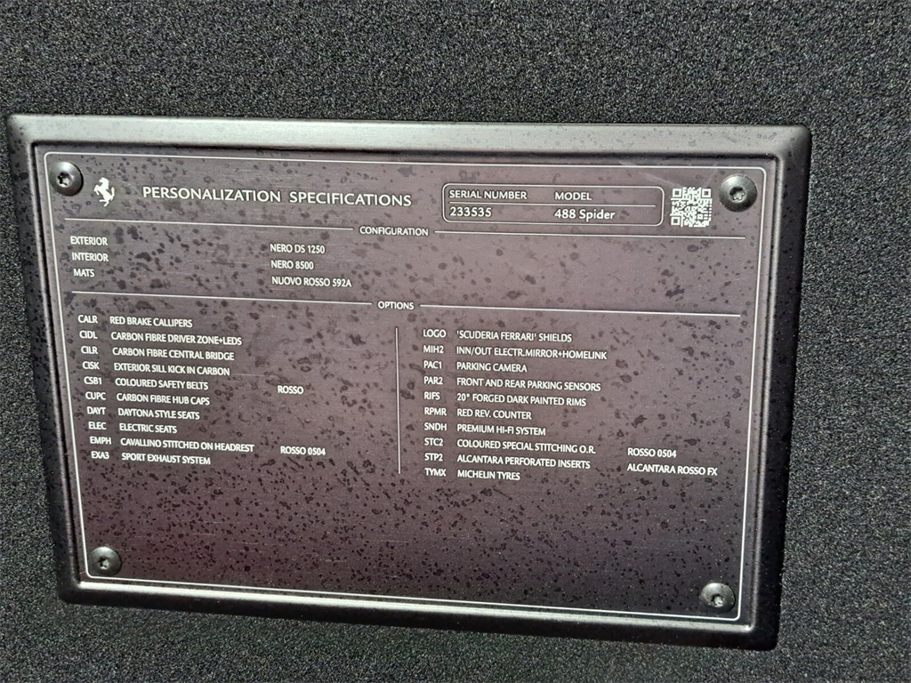 Certified Used 2018 Nero DS 1250 Ferrari Base image 14
