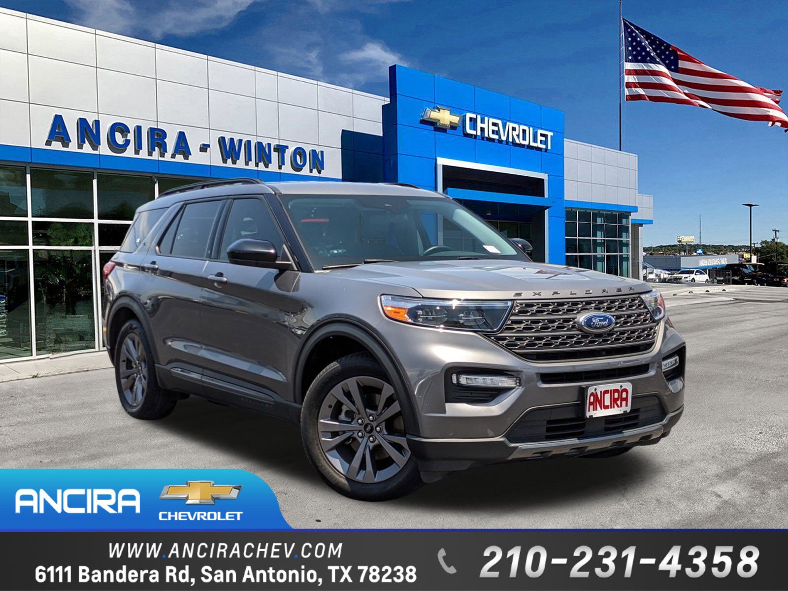 Used 2022 Ford Explorer STK R5790A in San Antonio TX Ancira Winton