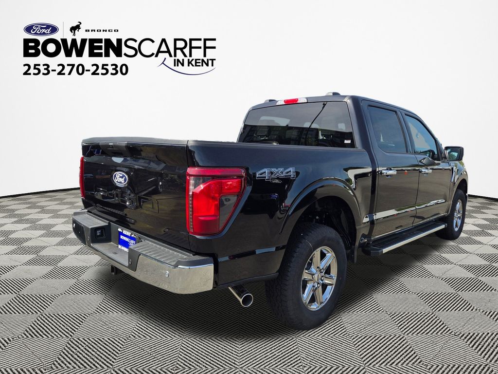 New 2025 Agate Black Metallic Ford XLT image 7