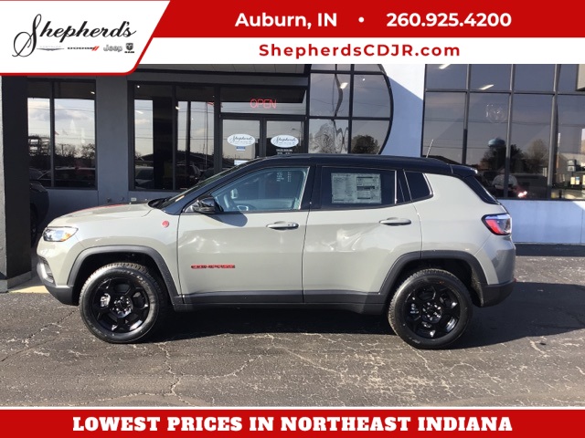 New 2024 Gray Jeep Trailhawk image 1