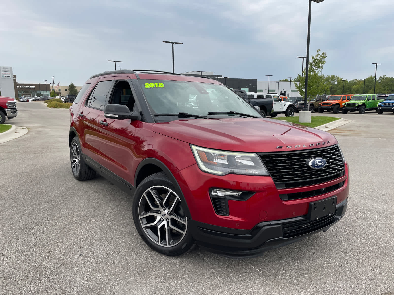 Used 2018 Ford Explorer Sport with VIN 1FM5K8GTXJGC86720 for sale in Kansas City
