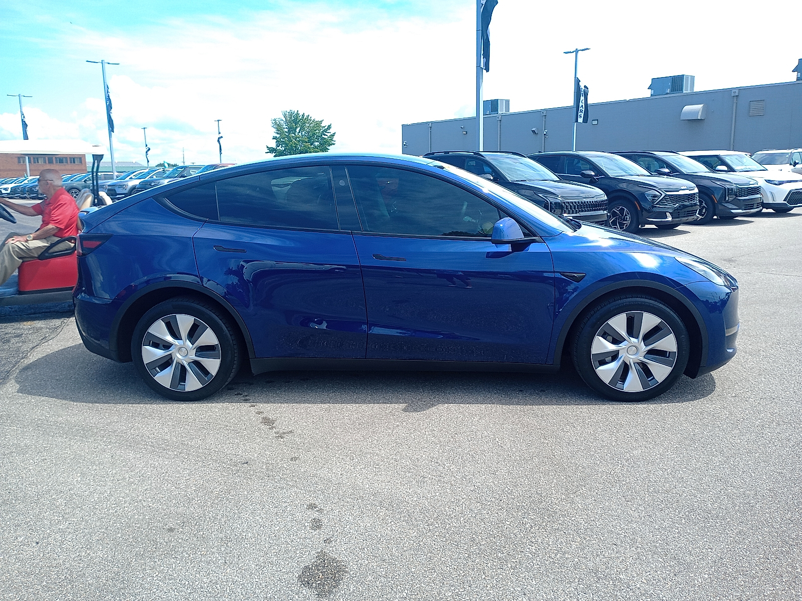 Used 2023 Tesla Model Y Long Range with VIN 7SAYGDEE2PA144834 for sale in Northfield, Minnesota