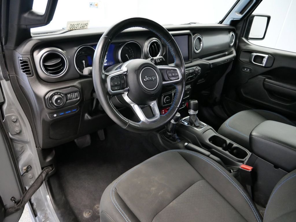Certified 2022 Jeep Wrangler Unlimited Rubicon 4XE with VIN 1C4JJXR69NW170380 for sale in Coon Rapids, Minnesota