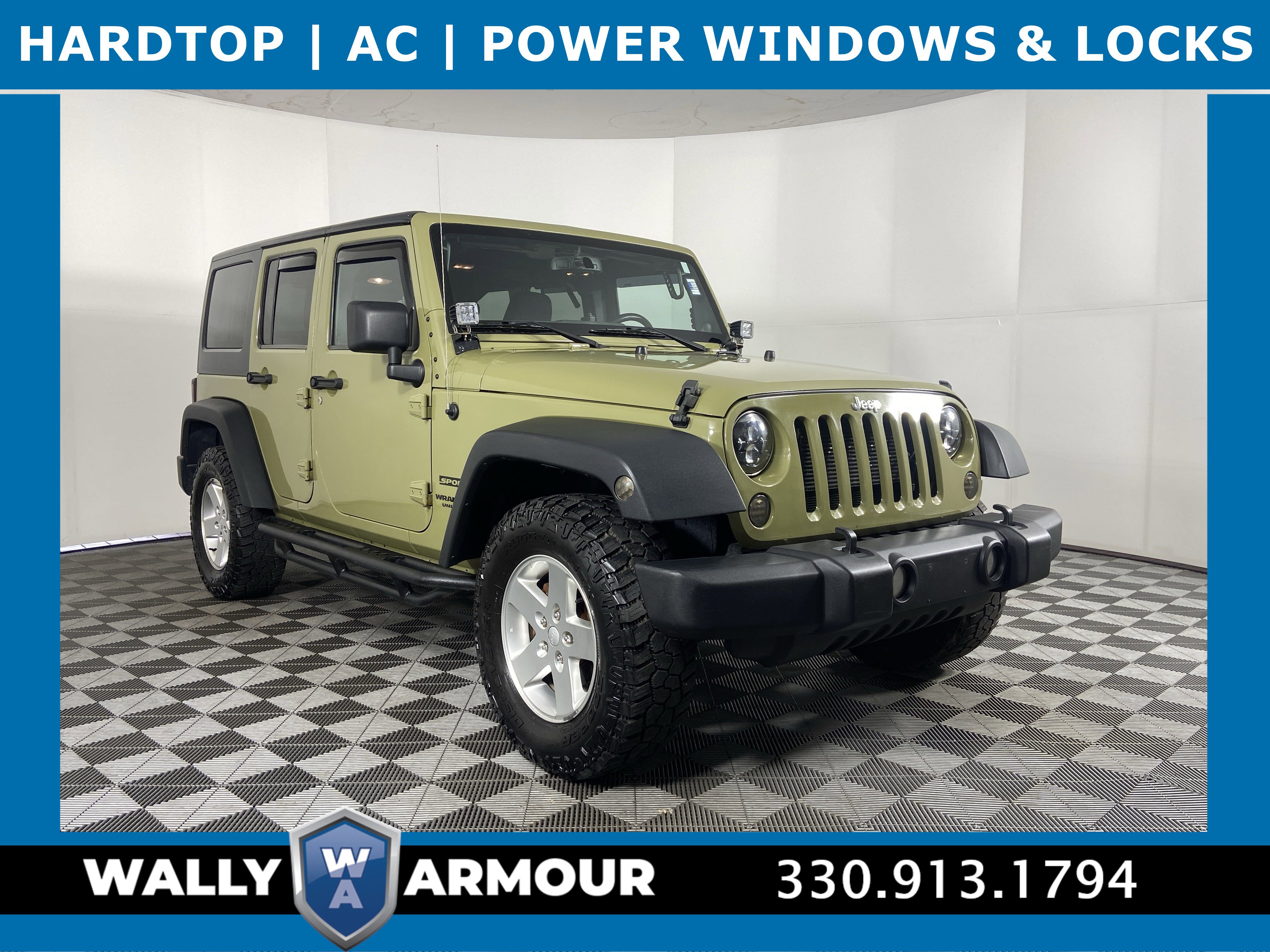 Used 2013 Commando Green Jeep Sport image 1