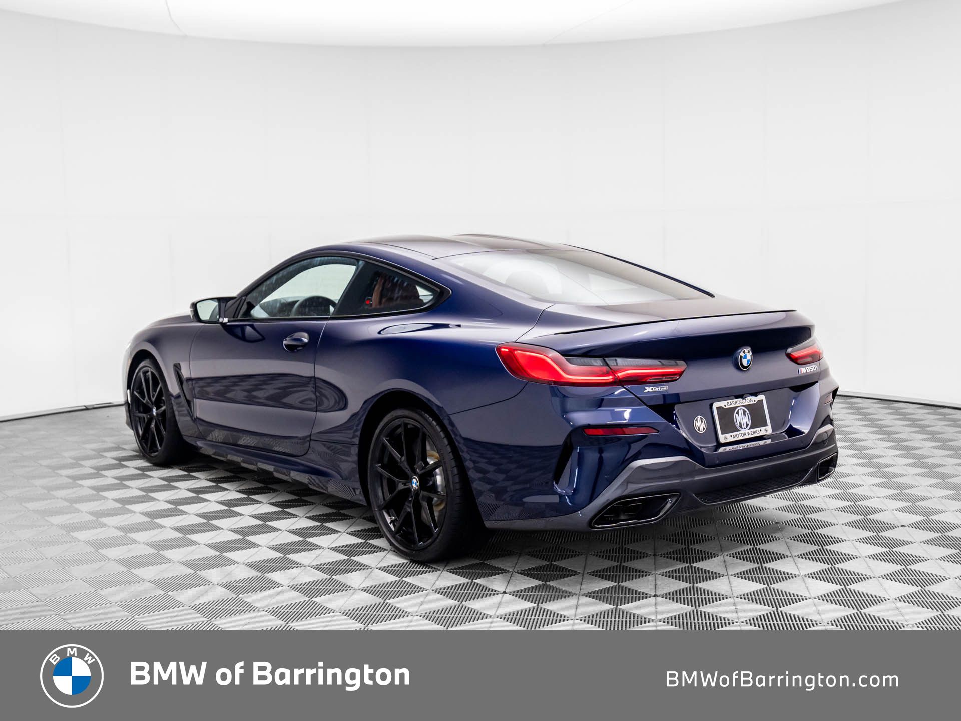 New 2025 Tanzanite Blue II Metallic BMW M850i xDrive image 3