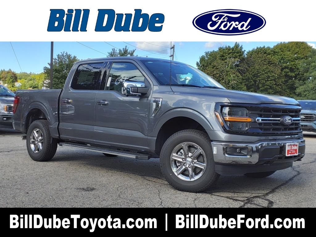 New 2024 Carbonized Gray Metallic Ford XLT image 1