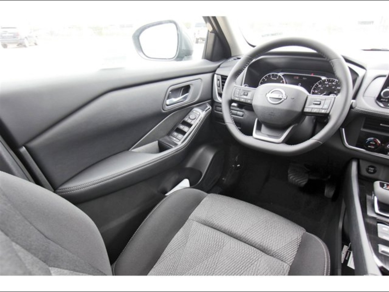 2026 Nissan Rogue SV White at Robbins Nissan