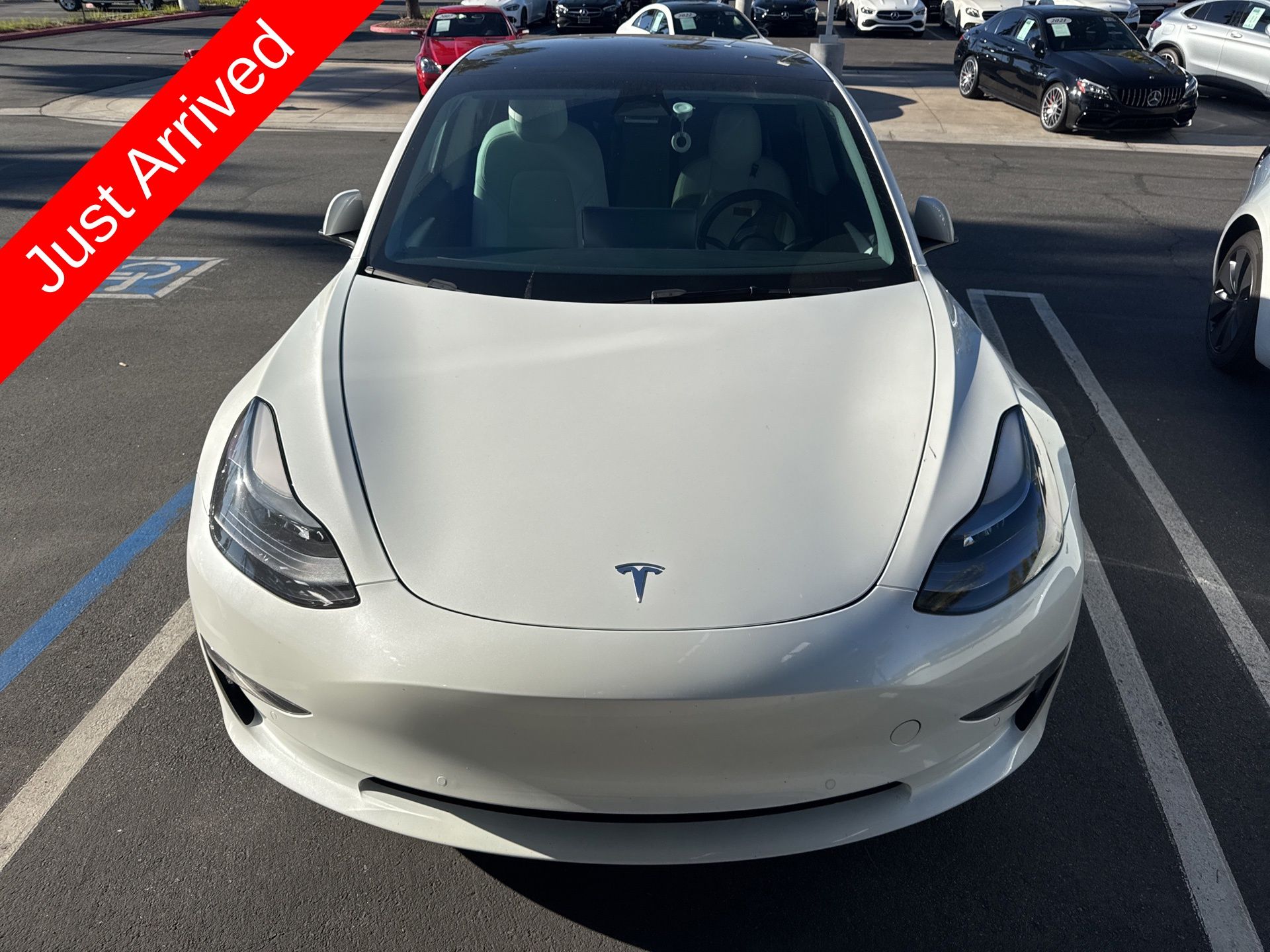 Used 2022 Tesla Model 3 Base with VIN 5YJ3E1EA8NF324425 for sale in Lake Forest, CA