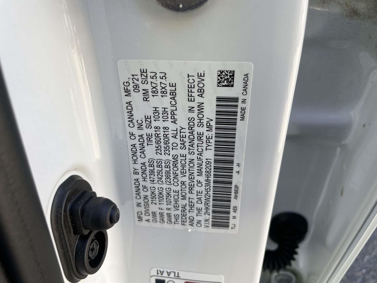2021 Honda CR-V EX photo 9