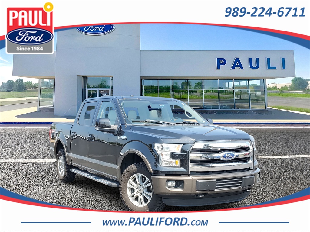 Used 2015 Ford F-150 Lariat with VIN 1FTEW1EFXFFB12723 for sale in Saint Johns, MI