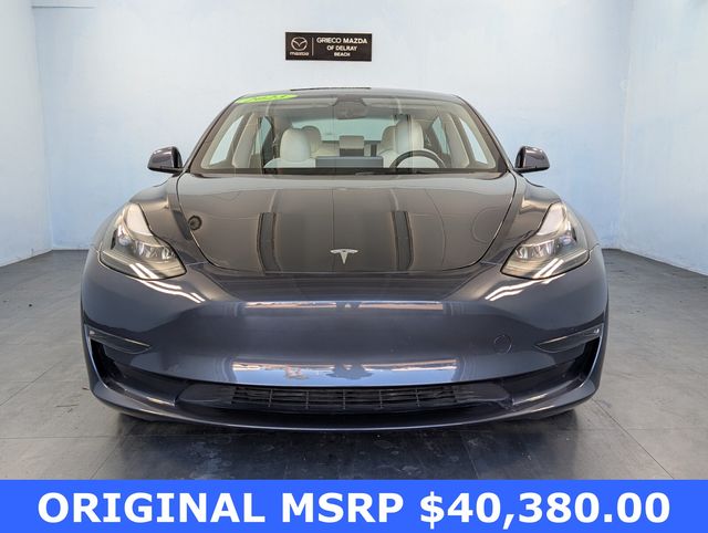 Used 2023 Tesla Model 3 Base with VIN 5YJ3E1EA0PF384010 for sale in Delray Beach, FL