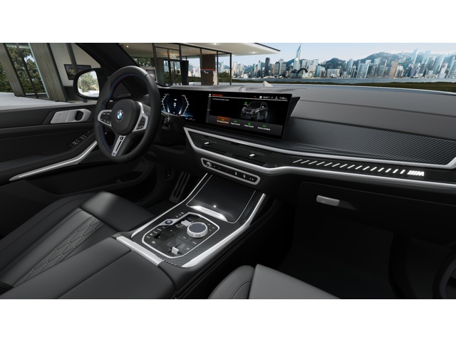 New 2026 Black Sapphire Metallic BMW X7 M60i image 1