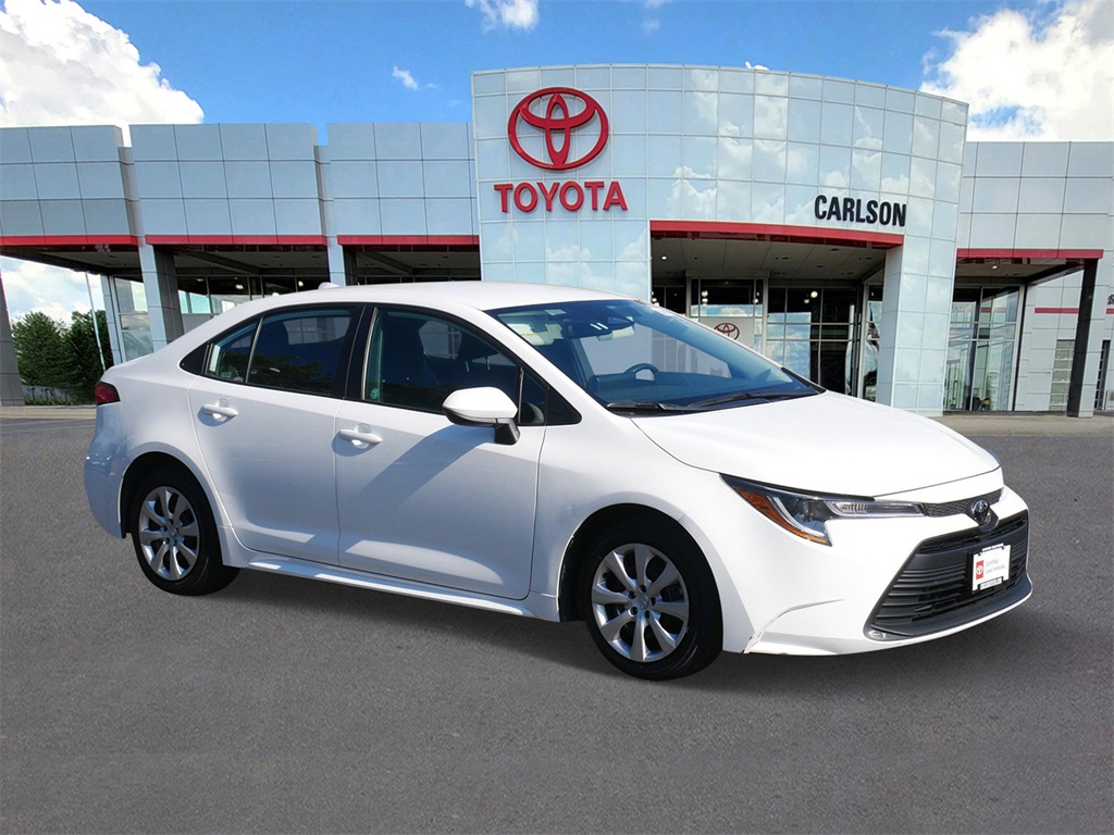 Certified 2024 Toyota Corolla LE with VIN 5YFB4MDEXRP151246 for sale in Minneapolis, Minnesota