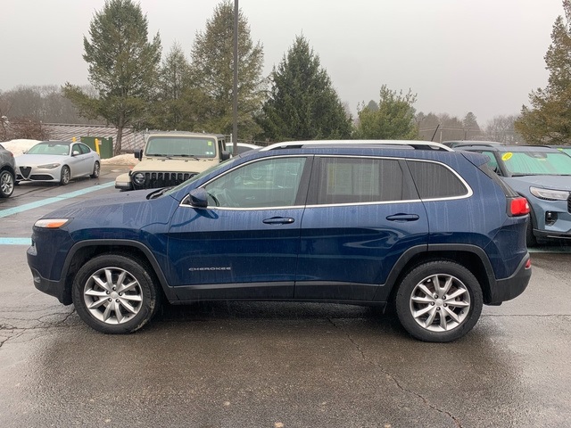 Used 2018 Jeep Cherokee Limited with VIN 1C4PJMDB3JD592406 for sale in Cranberry Township, PA