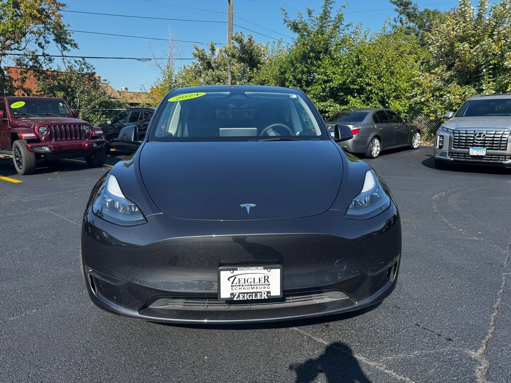 Used 2025 Tesla Model Y Long Range with VIN 7SAYGDED7SF227095 for sale in Schaumburg, IL