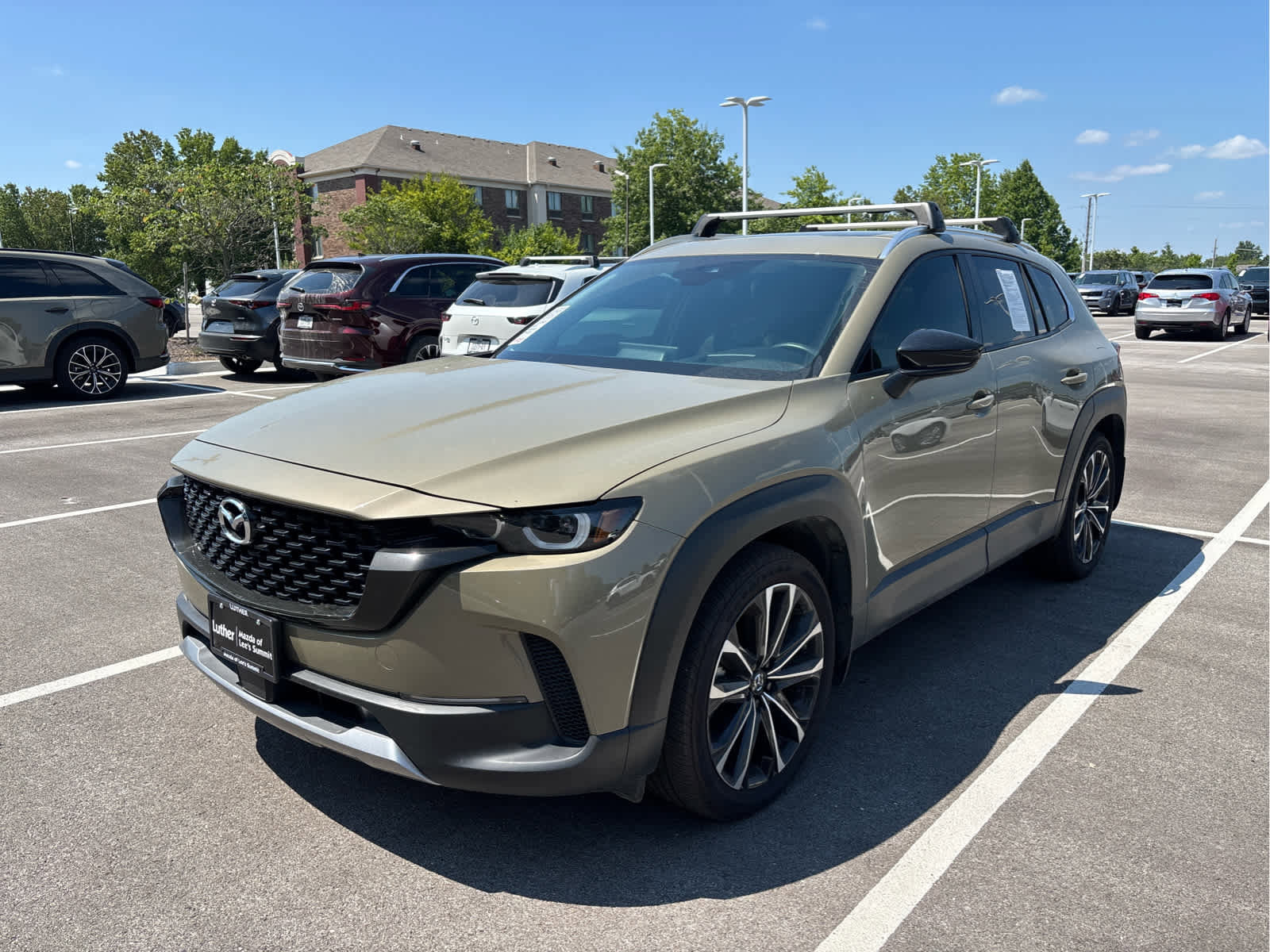 Used 2024 Mazda CX-50 TURBO PREMIUM with VIN 7MMVABDY6RN228986 for sale in Kansas City