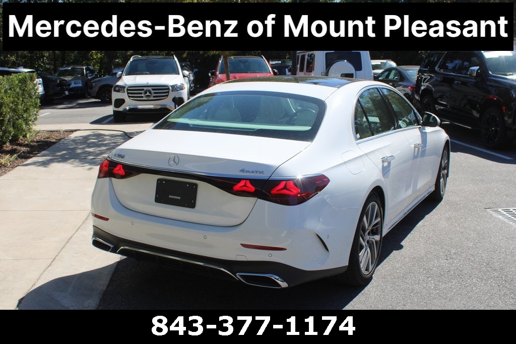 2025 Mercedes Benz E 350 4MATIC Sedan photo 4