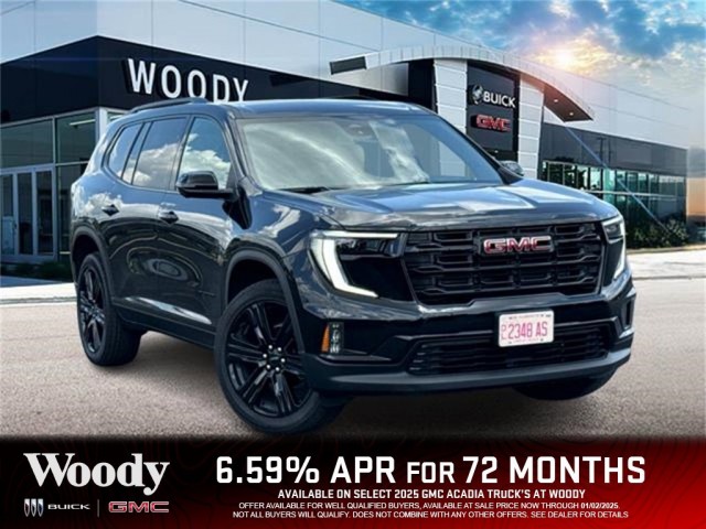 2025 GMC Acadia AWD Elevation Black Edition