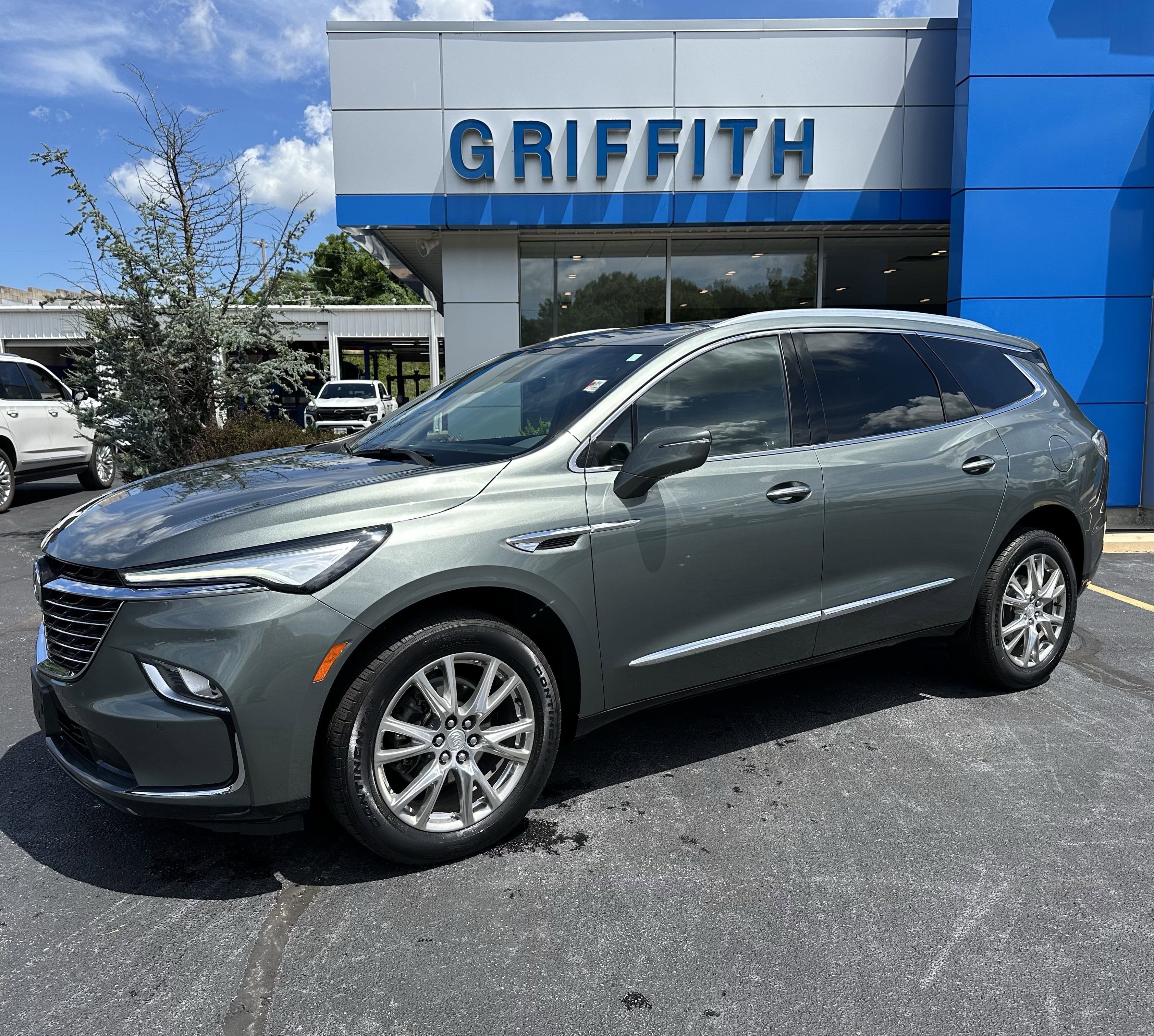 Used 2022 Sage Metallic Buick Essence image 1
