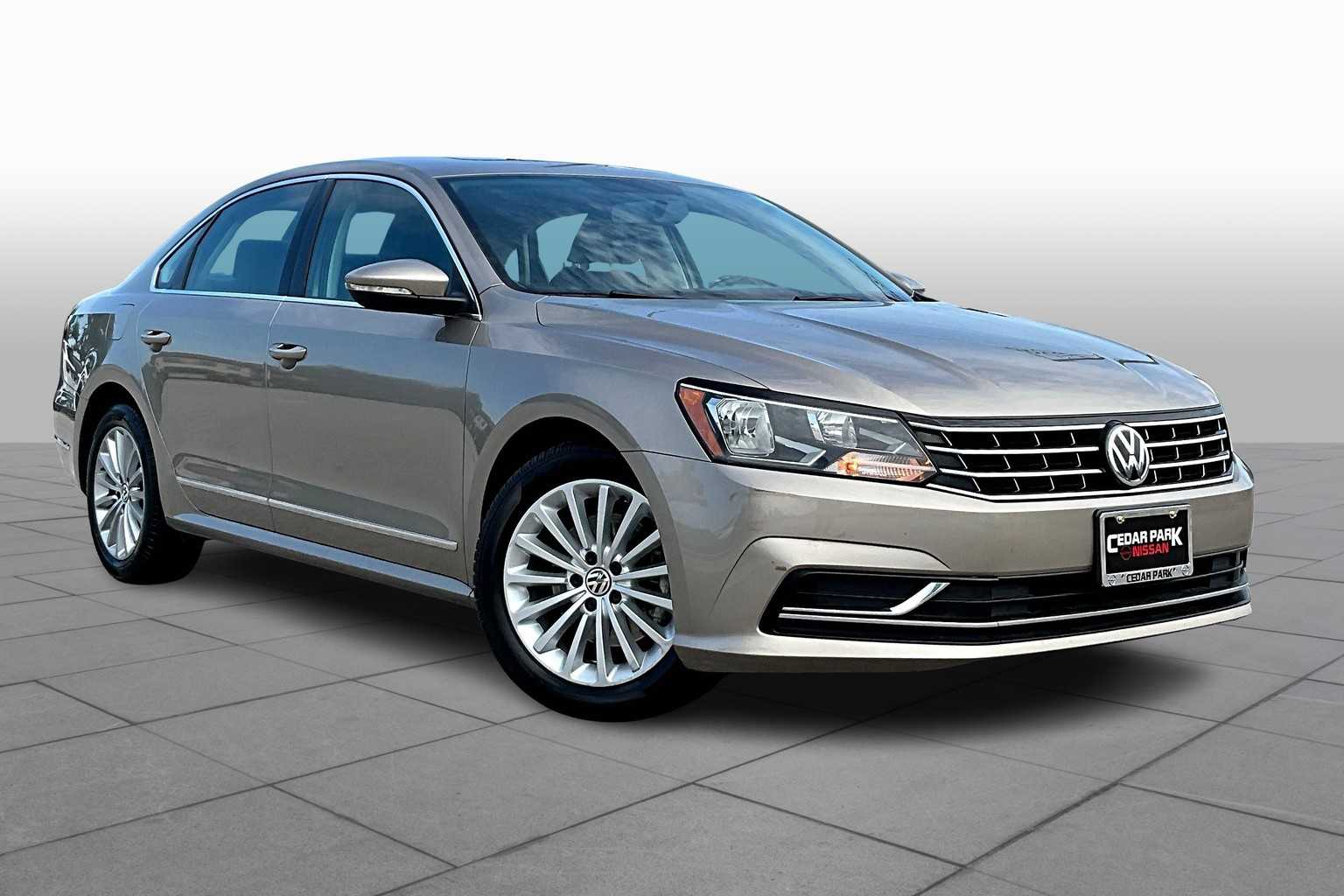 Used 2016 Volkswagen Passat SE with VIN 1VWBT7A31GC018241 for sale in Cedar Park, TX