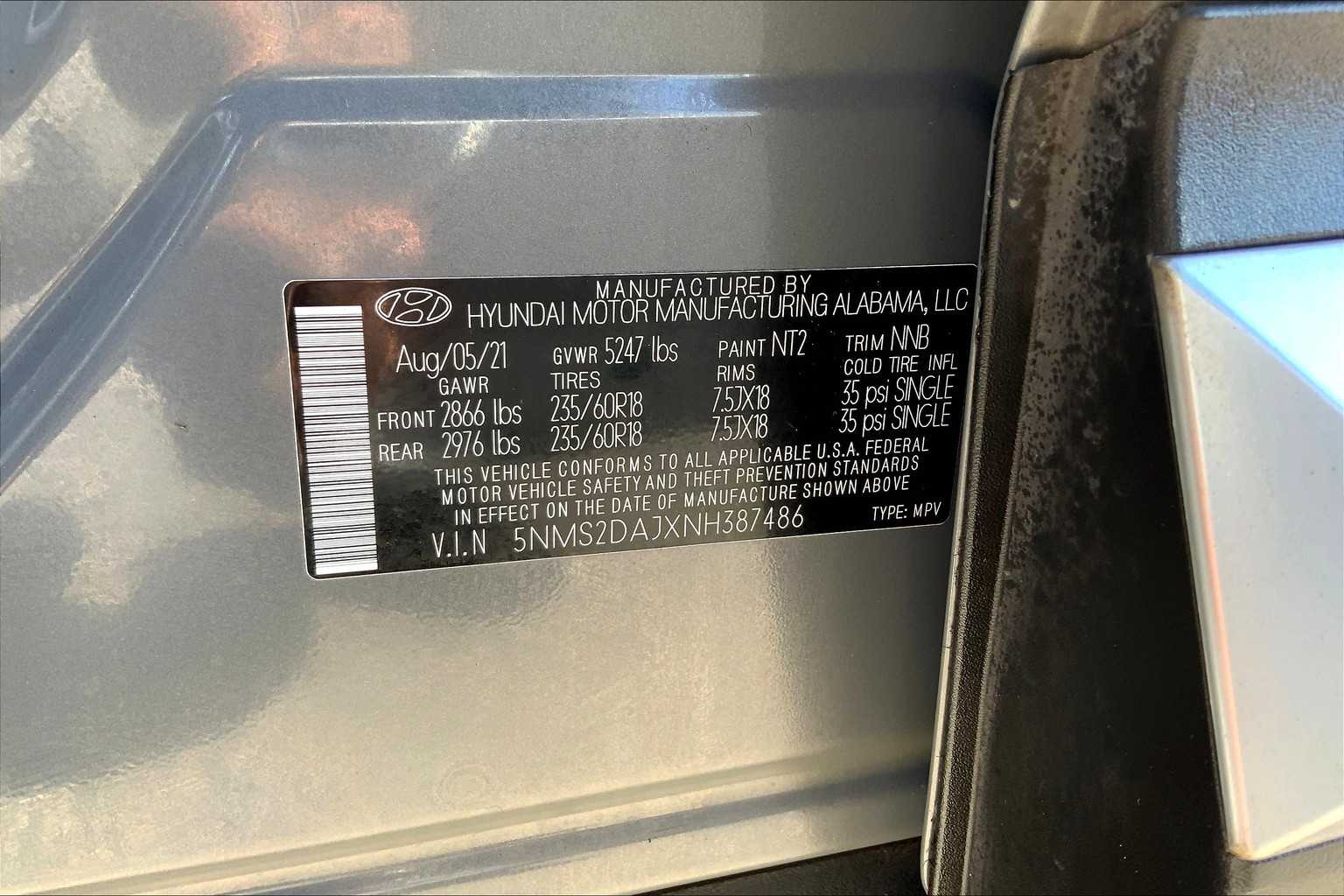 2022 Hyundai Santa Fe SEL photo 33