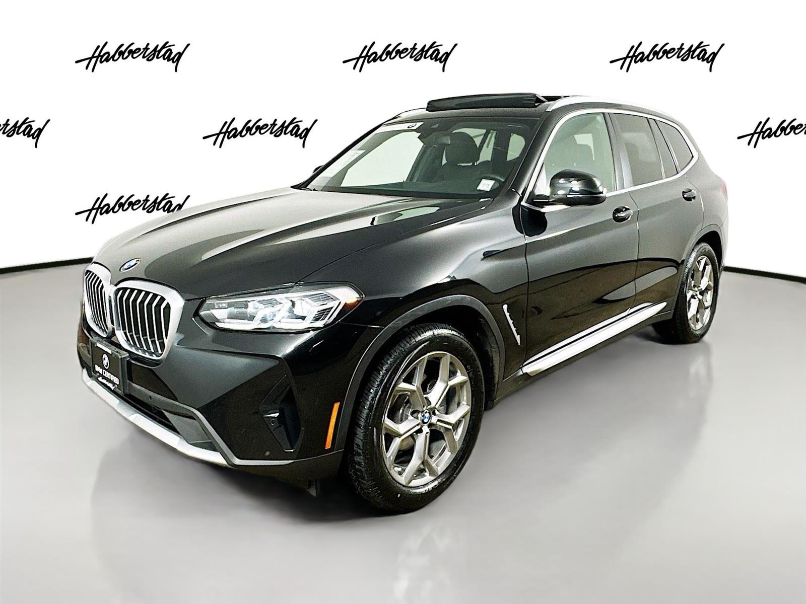 Certified Used 2022 Black Sapphire Metallic BMW xDrive30i image 1