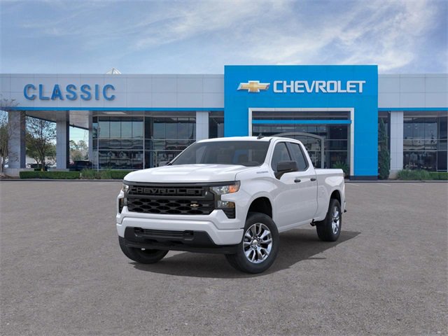 2026 Chevrolet Silverado 1500 Custom White at Classic Elite Chevrolet Hwy 6