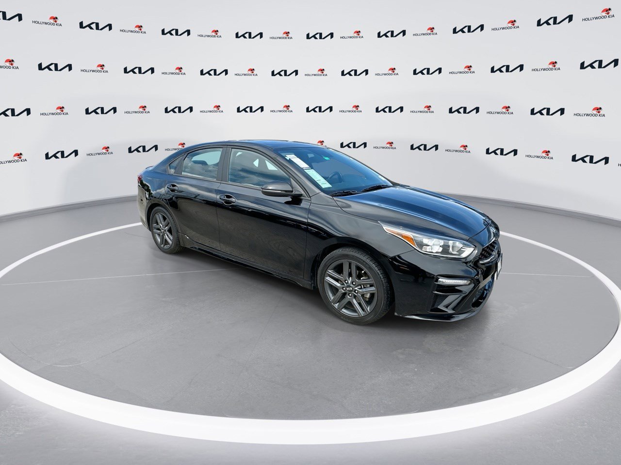 Used 2021 Kia Forte GT-Line with VIN 3KPF34AD2ME401220 for sale in Hollywood, FL