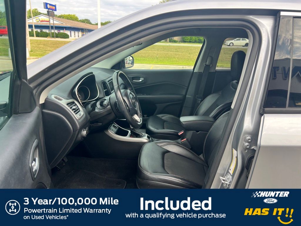 Used 2017 Jeep All-New Compass Latitude with VIN 3C4NJCBB9HT598008 for sale in Marion, IN