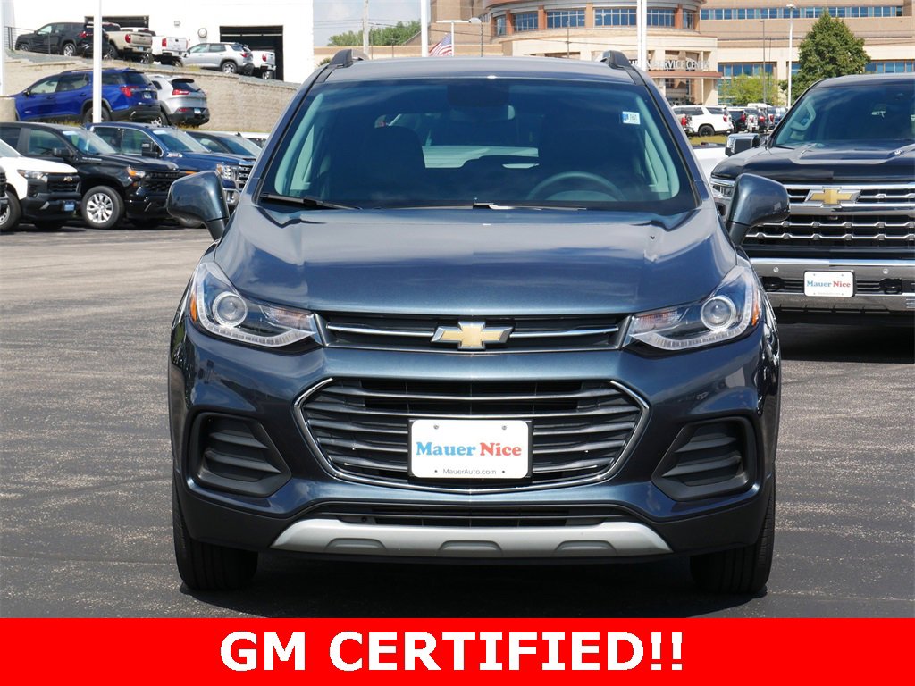 Certified 2022 Chevrolet Trax LT with VIN KL7CJPSM8NB563793 for sale in Inver Grove Heights, Minnesota