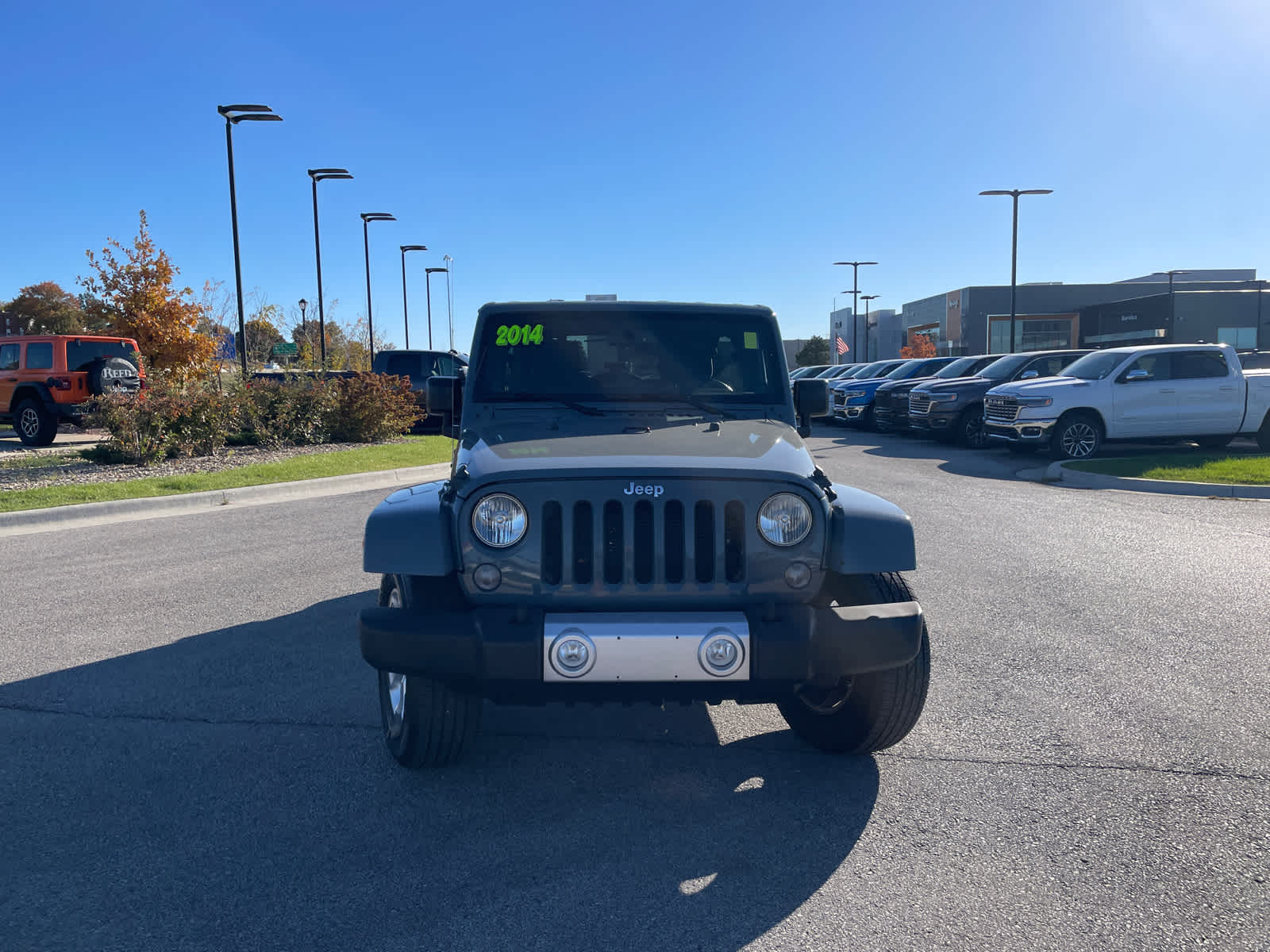 Used 2014 Jeep Wrangler Unlimited Sahara with VIN 1C4BJWEG7EL291973 for sale in Shawnee, KS