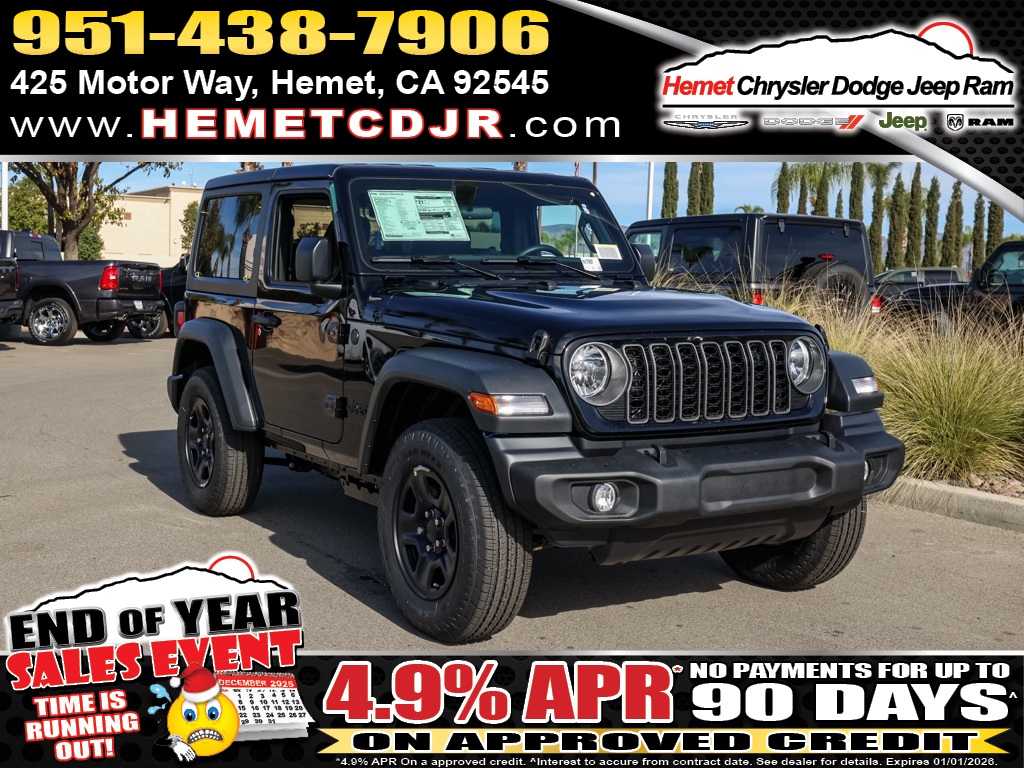 2026 Jeep Wrangler 2-Door Sport's photo