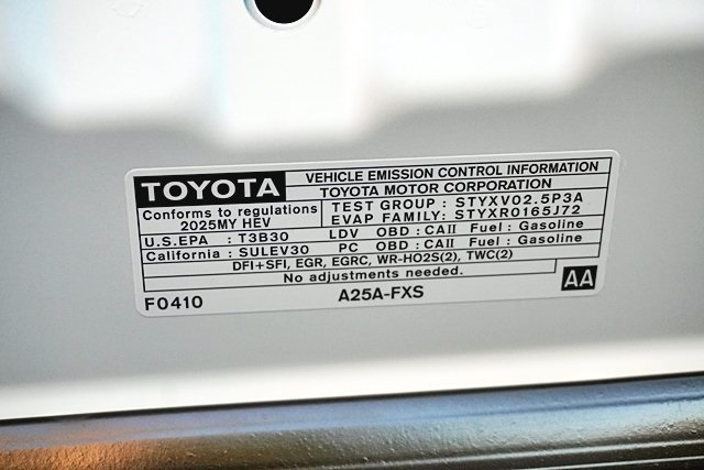 Used 2025 White Toyota SE image 33