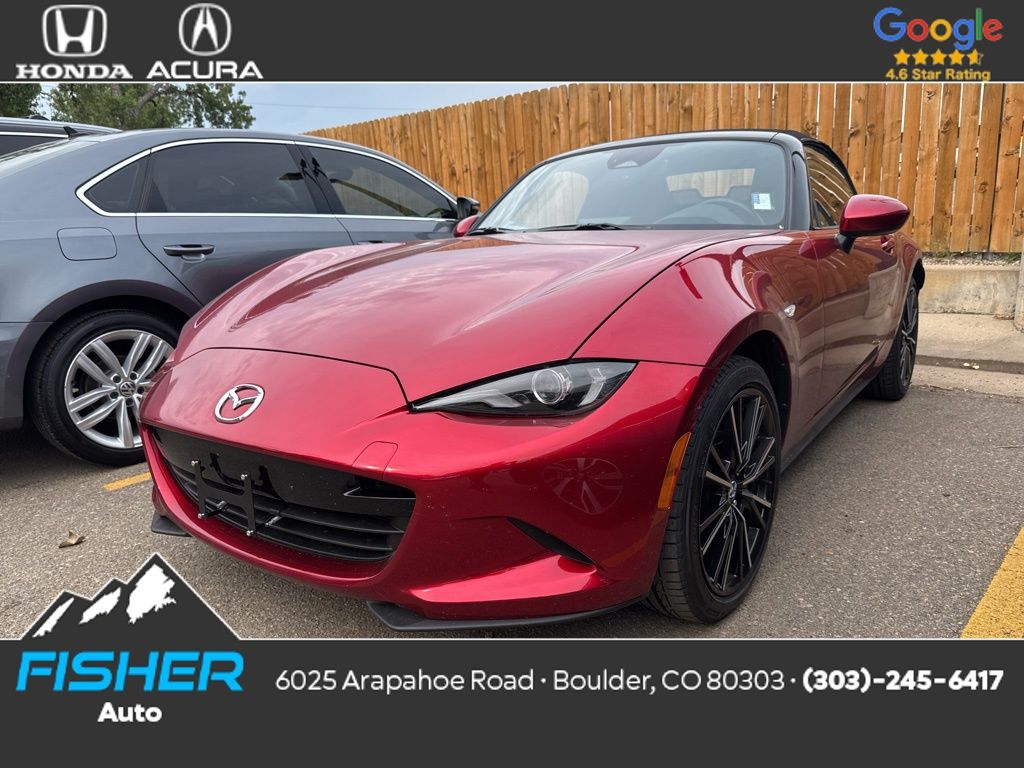 Used 2024 Soul Red Crystal Metallic Mazda Grand Touring image 1
