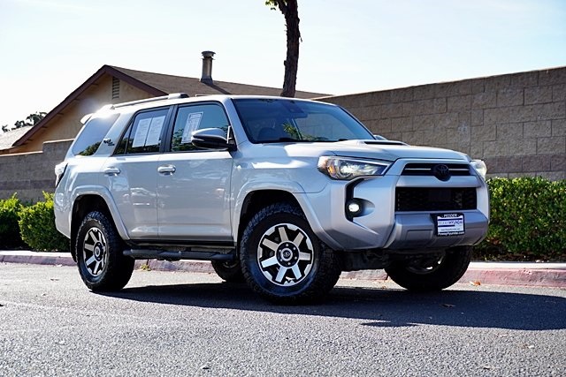 Used 2021 Silver Toyota TRD Off-Road Premium image 1