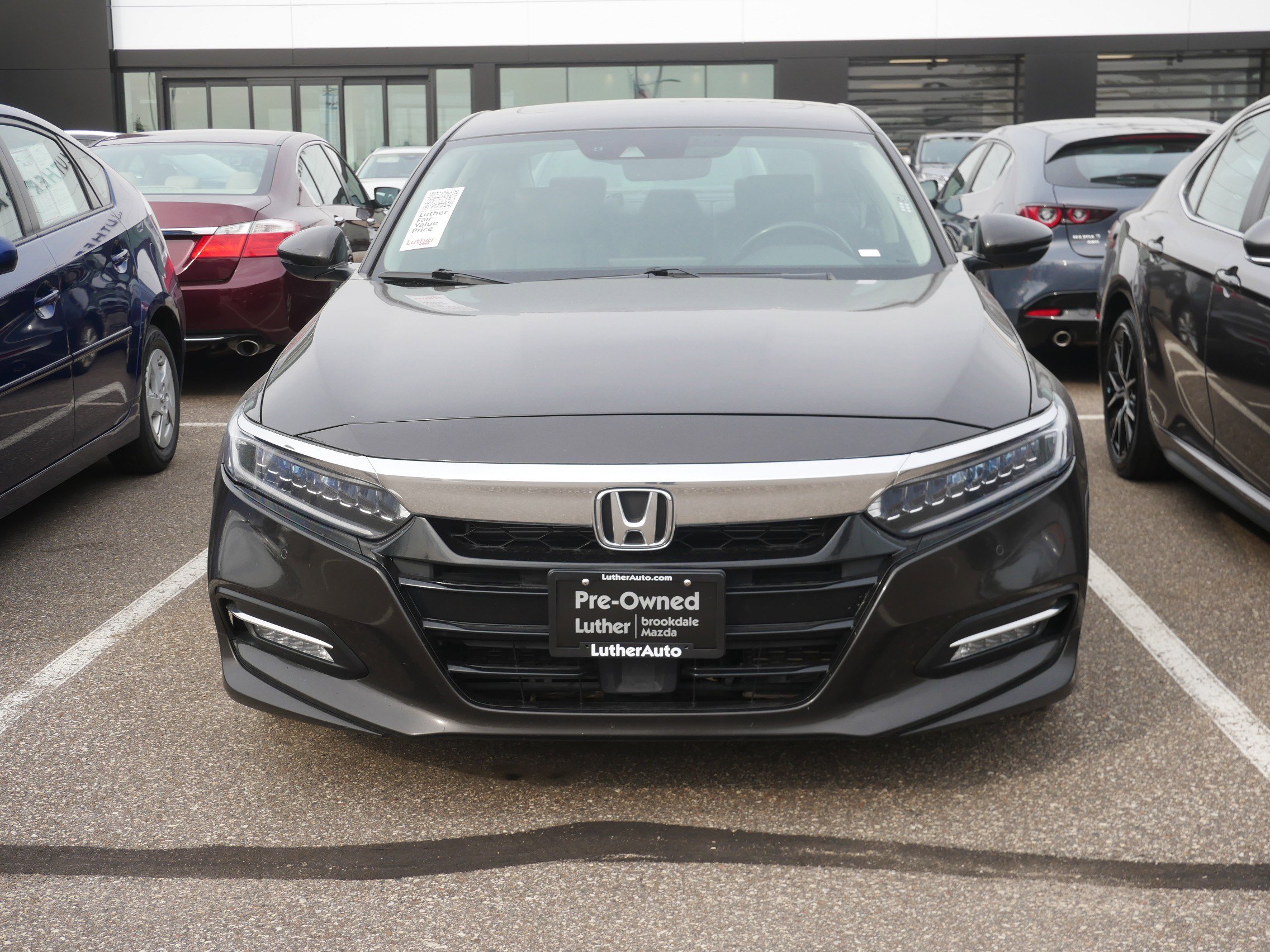 Used 2018 Honda Accord Hybrid Touring with VIN 1HGCV3F97JA005196 for sale in Brooklyn Center, Minnesota