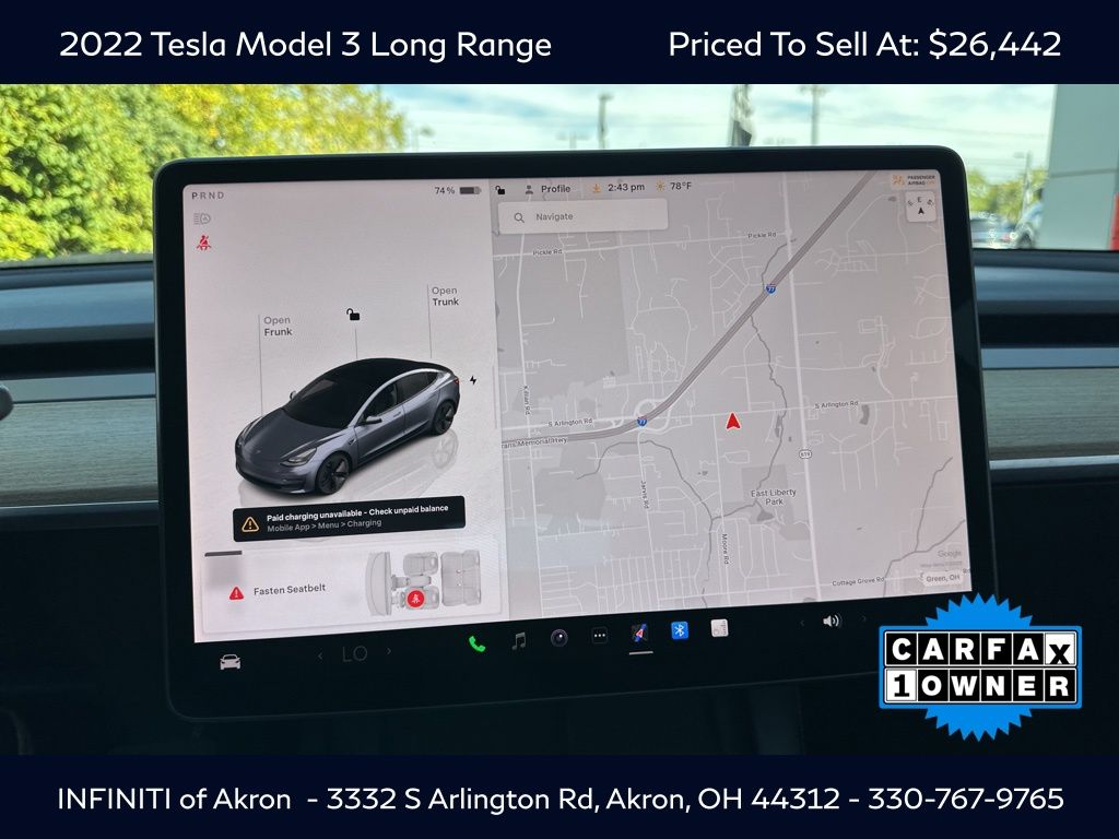 2022 Tesla Model 3 Long Range photo 2