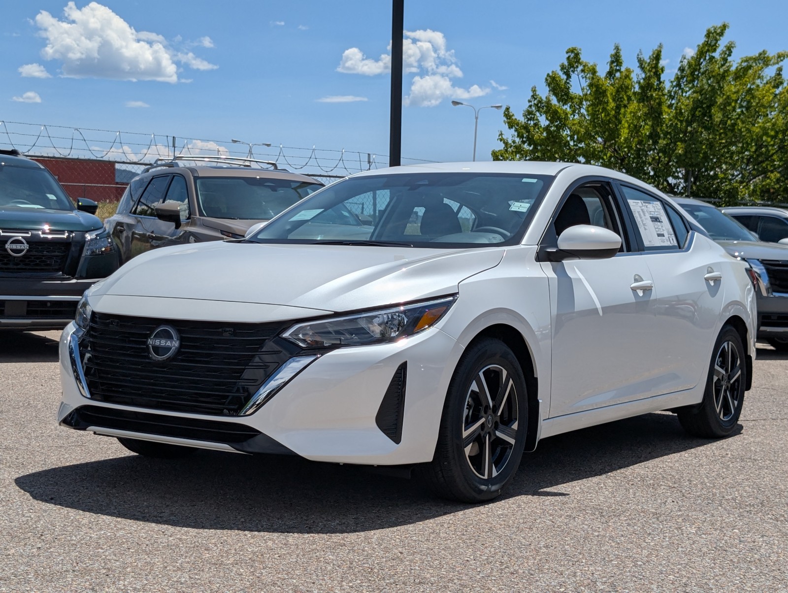 New 2025 Aspen White TriCoat Nissan SV image 1