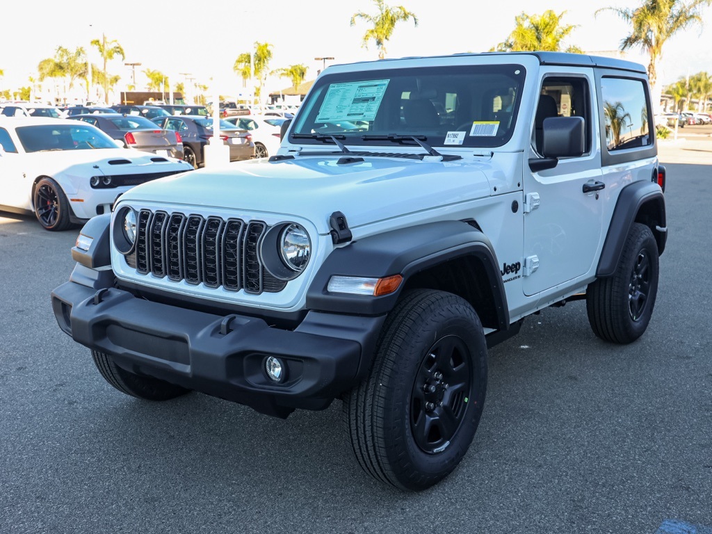 New 2026 Bright White Clear-Coat Exterior Paint Jeep Sport image 7