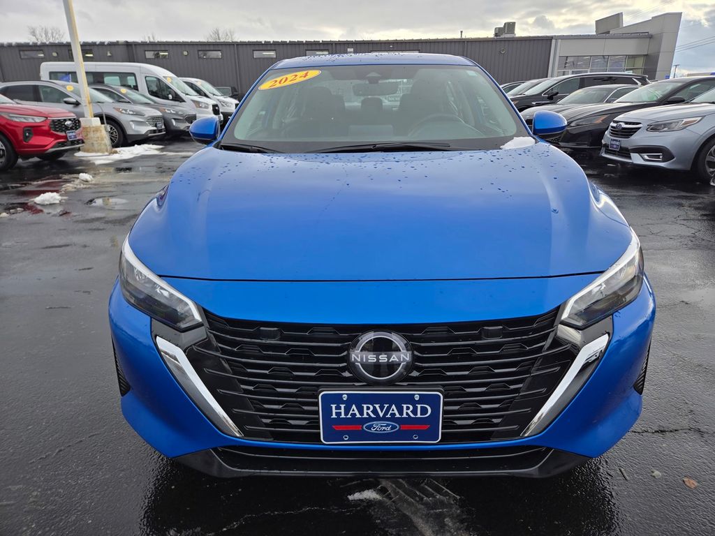 Used 2024 Nissan Sentra SV with VIN 3N1AB8CV3RY368912 for sale in Harvard, IL