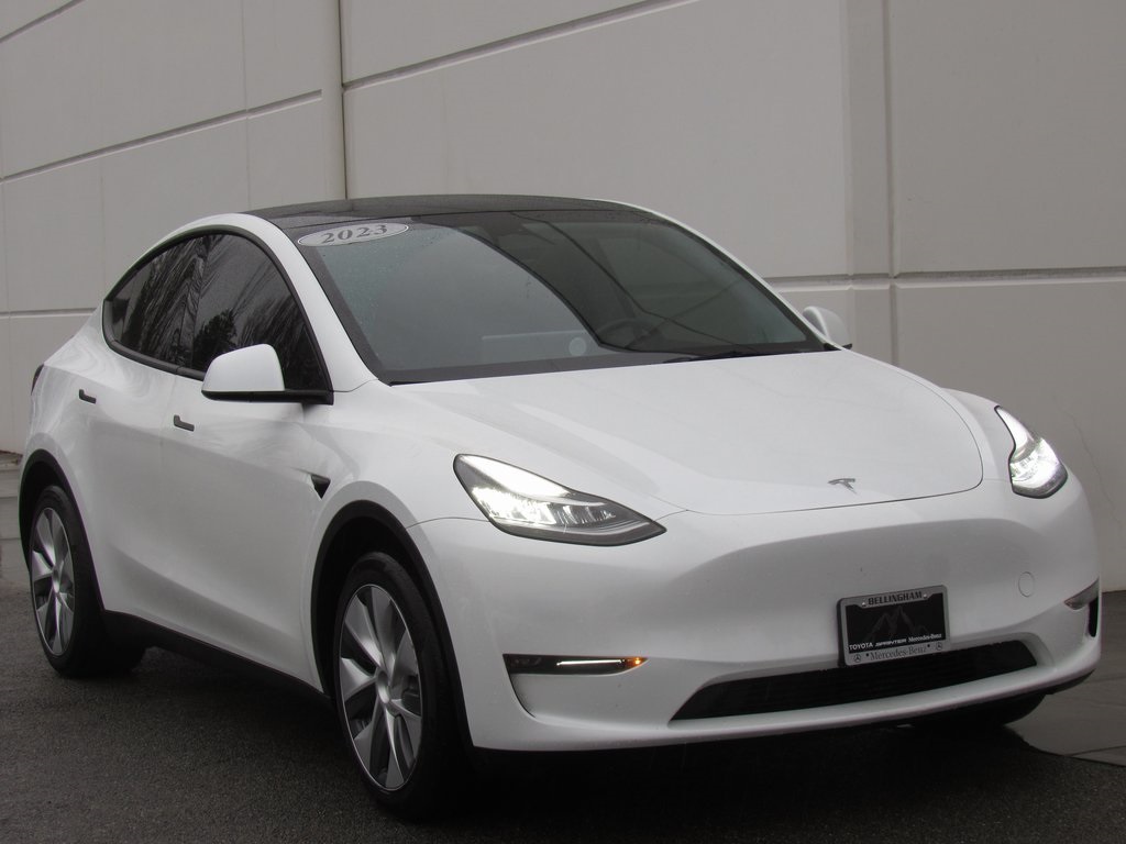 Used 2023 Tesla Model Y Long Range with VIN 7SAYGDEE1PA080351 for sale in Bellingham, WA