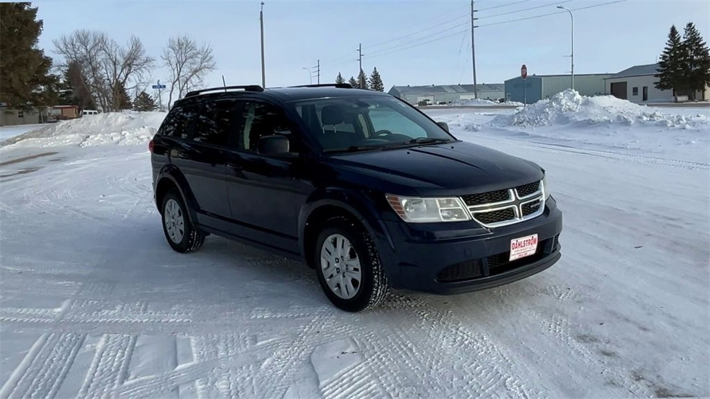Used 2018 Dodge Journey SE with VIN 3C4PDDAG2JT510019 for sale in Oslo, Minnesota