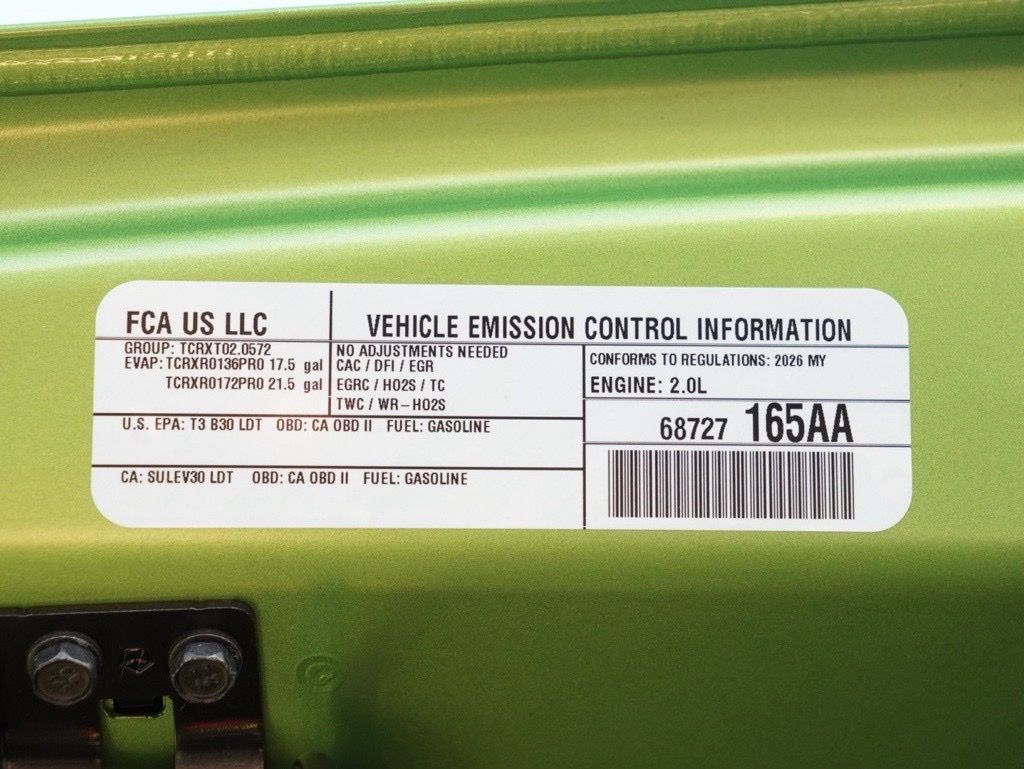 New 2026 Mojito Clear-Coat Exterior Paint Jeep Sport S image 28