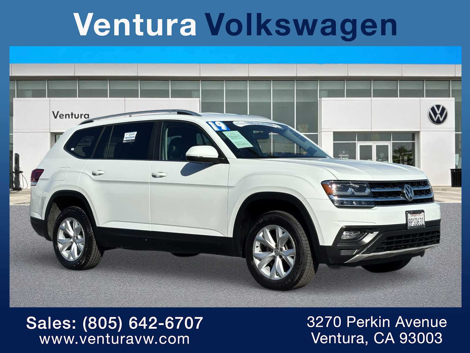 2019 Volkswagen Atlas